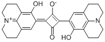 1-(2-Hydroxy-julolidin-4-yl)-3-(1,4-dihydro-2-hydroxy-julolidin-4-ylidene-onium)-2-oxo-cyclobuten-4-olate CAS#: 93470-31-6