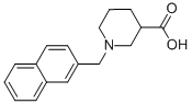 1-(2-NAPHTHALENYLMETHYL)-PIPERIDINE-3-CARBOXYLIC ACID CAS#: 896048-89-8
