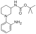 1-(2-amino-phenyl)-piperidin-3-carbamic acid tert-buytl ester CAS#: 889948-98-5