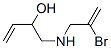 1-(2-bromoprop-2-enylamino)but-3-en-2-ol CAS#: 90009-28-2