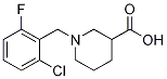 1-(2-chloro-6-fluorobenzyl)piperidine-3-carboxylic acid CAS#: 896051-78-8