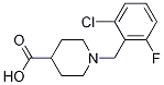 1-(2-chloro-6-fluorobenzyl)piperidine-4-carboxylic acid CAS#: 897094-28-9