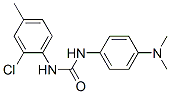 1-(2-chloro-p-tolyl)-3-[4-(dimethylamino)phenyl]urea CAS#: 94201-86-2