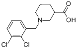 1-(2,3-dichlorobenzyl)piperidine-3-carboxylic acid CAS#: 896045-20-8