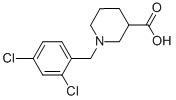 1-(2,4-DICHLORO-BENZYL)-PIPERIDINE-3-CARBOXYLIC ACID CAS#: 896045-26-4