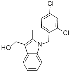 1-[(2,4-DICHLOROPHENYL)METHYL]-2-METHYL-1H-INDOLE-3-METHANOL CAS#: 92408-02-1