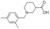 1-(2,4-dimethylbenzyl)piperidine-3-carboxylic acid CAS#: 896045-45-7