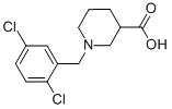 1-(2,5-DICHLORO-BENZYL)-PIPERIDINE-3-CARBOXYLIC ACID CAS#: 896045-33-3