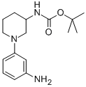 [1-(3-AMINO-PHENYL)-PIPERIDIN-3-YL]-CARBAMIC ACID TERT-BUTYL ESTER CAS#: 889948-93-0