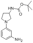 [1-(3-AMINO-PHENYL)-PYRROLIDIN-3-YL]-CARBAMIC ACID TERT-BUTYL ESTER CAS#: 889948-29-2