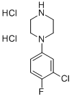 1-(3-CHLORO-4-FLUOROPHENYL)PIPERAZINE DIHYDROCHLORIDE CAS#: 91532-33-1