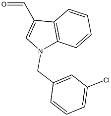 1-(3-CHLOROBENZYL)-1H-INDOLE-3-CARBALDEHYDE CAS#: 90815-01-3