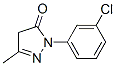 1-(3-CHLOROPHENYL)-3-METHYL-4,5-DIHYDRO-1H-PYRAZOL-5-ONE CAS#: 90-31-3