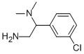 1-(3-CHLOROPHENYL)-N1,N1-DIMETHYL-1,2-ETHANEDIAMINE CAS#: 96798-20-8