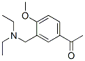 1-{3-[(DIETHYLAMINO)METHYL]-4-METHOXYPHENYL}ETHANONE CAS#: 93344-82-2