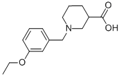 1-(3-ETHOXY-BENZYL)-PIPERIDINE-3-CARBOXYLIC ACID CAS#: 896045-76-4