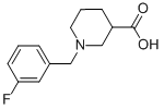 1-(3-FLUOROBENZYL)PIPERIDINE-3-CARBOXYLIC ACID CAS#: 896046-85-8