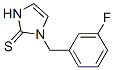1-(3-Fluorobenzyl)-4-imidazoline-2-thione CAS#: 95333-80-5