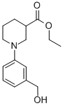 1-(3-HYDROXYMETHYL-PHENYL)-PIPERIDINE-3-CARBOXYLIC ACID ETHYL ESTER CAS#: 889956-11-0