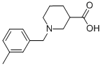 1-(3-METHYLBENZYL)PIPERIDINE-3-CARBOXYLIC ACID CAS#: 896047-15-7