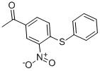 1-[3-NITRO-4-(PHENYLTHIO)PHENYL]ETHAN-1-ONE CAS#: 92163-78-5