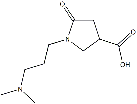 1-[3-(dimethylamino)propyl]-5-oxopyrrolidine-3-carboxylic acid CAS#: 94108-46-0