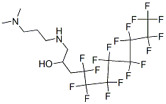 1-[[3-(dimethylamino)propyl]amino]-4,4,5,5,6,6,7,7,8,8,9,9,10,10,11,11,11-heptadecafluoroundecan-2-ol CAS#: 94159-81-6