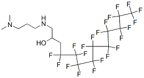1-[[3-(dimethylamino)propyl]amino]-4,4,5,5,6,6,7,7,8,8,9,9,10,10,11,11,12,12,13,13,13-henicosafluorotridecan-2-ol CAS#: 94159-80-5