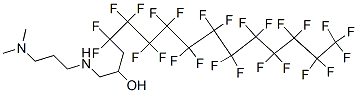 1-[[3-(dimethylamino)propyl]amino]-4,4,5,5,6,6,7,7,8,8,9,9,10,10,11,11,12,12,13,13,14,14,15,15,15-pentacosafluoropentadecan-2-ol CAS#: 94159-79-2