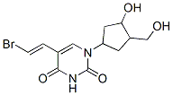 1-(3-hydroxy-4-(hydroxymethyl)-cyclopentyl)-5-(2-bromovinyl)-2,4-(1H,3H)-pyrimidinedione CAS#: 91661-22-2