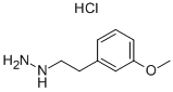 1-(3-methoxyphenethyl)hydrazine hydrochloride CAS#: 93457-54-6