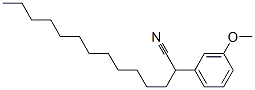 1-(3-methoxyphenyl)tridecane-1-carbonitrile CAS#: 97692-46-1