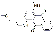 1-[(3-methoxypropyl)amino]-4-(methylamino)anthraquinone CAS#: 93964-11-5