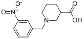 1-(3-nitrobenzyl)piperidine-3-carboxylic acid CAS#: 896052-79-2