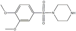 1-[(3,4-DIMETHOXYPHENYL)SULFONYL]PIPERAZINE CAS#: 91908-88-2