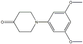 1-(3,5-dimethoxyphenyl)piperidin-4-one CAS#: 94634-89-6
