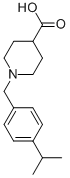 1-[[4-(1-METHYLETHYL)PHENYL]METHYL]-PIPERIDINE-4-CARBOXYLIC ACID CAS#: 897094-24-5