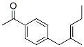 1-[4-(2-methyl-2-pentenyl)phenyl]ethan-1-one CAS#: 94386-46-6