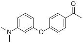 1-[4-(3-DIMETHYLAMINO-PHENOXY)-PHENYL]-ETHANONE CAS#: 93008-44-7