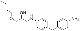 1-[[4-[(4-aminophenyl)methyl]phenyl]amino]-3-butoxypropan-2-ol CAS#: 93966-58-6
