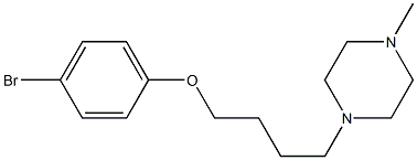 1-(4-(4-broMophenoxy)butyl)-4-Methylpiperazine CAS#: 93699-37-7