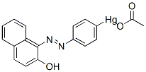 1-(4-ACETOXYMERCURIPHENYLAZO)-2-NAPHTHOL CAS#: 94330-68-4