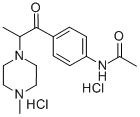 1-(4-Acetylaminophenyl)-2-(4-methylpiperazino)propanone dihydrochlorid e CAS#: 97111-11-0
