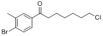 1-(4-BROMO-3-METHYLPHENYL)-7-CHLORO-1-OXOHEPTANE CAS#: 898760-98-0