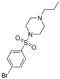 1-(4-Bromophenylsulfonyl)-4-propylpiperazine CAS#: 888181-08-6