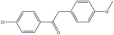 1-(4-Chlorophenyl)-2-(4-Methoxyphenyl)ethanone CAS#: 92435-56-8