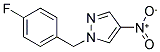 1-(4-FLUORO-BENZYL)-4-NITRO-1H-PYRAZOLE CAS#: 898052-77-2