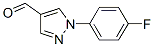1-(4-Fluoro-phenyl)-1H-pyrazole-4-carbaldehyde CAS#: 890652-03-6