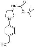 [1-(4-HYDROXYMETHYL-PHENYL)-PYRROLIDIN-3-YL]-CARBAMIC ACID TERT-BUTYL ESTER CAS#: 889956-34-7