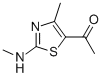 1-(4-METHYL-2-(METHYLAMINO)THIAZOL-5-YL)ETHANONE CAS#: 94284-66-9